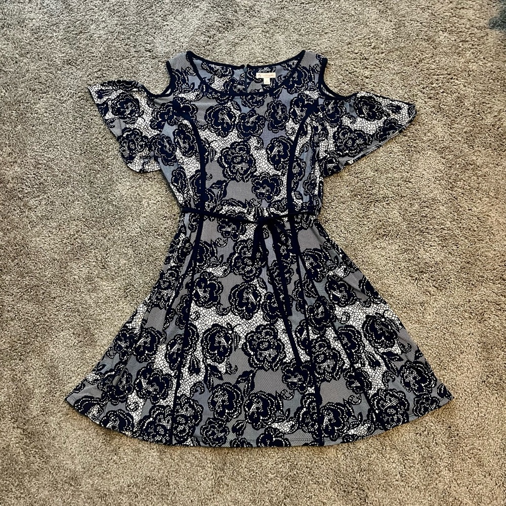 Cold shoulder dress
